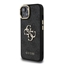Изображение Guess PU 4G Metal Logo Stand Camera Frame Case for iPhone 13 / Black