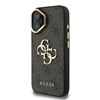 Picture of Guess PU 4G Metal Logo Stand Camera Frame Case for iPhone 16 / Black