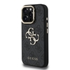 Picture of Guess PU 4G Metal Logo Stand Camera Frame Case for iPhone 16 Pro Max / Black