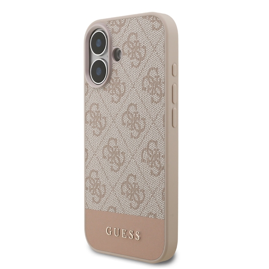 Изображение Guess PU 4G Stripe Case for iPhone 17 / Pink