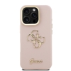 Изображение Guess PU Grained 4G Logo Stand Camera Frame Case for Apple iPhone 16 Pro Max