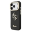 Изображение Guess PU Grained 4G Logo Stand Camera Frame Case for iPhone 17 Pro / Black