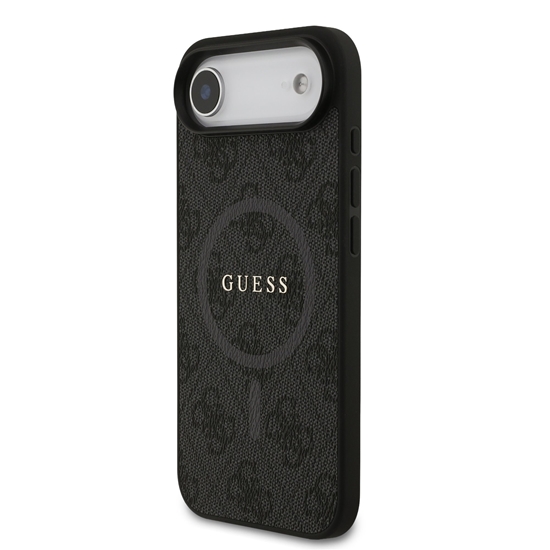 Изображение Guess PU Leather 4G Colored Ring MagSafe Case for iPhone Air / Black
