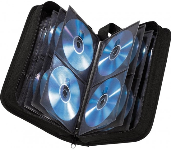 Изображение Hama CD Wallet Nylon 120, black (00033833)