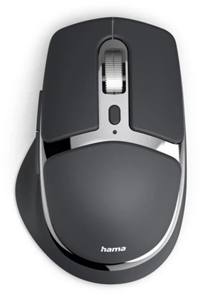 Attēls no Hama WM-800 myszka Biuro Po prawej stronie RF Wireless + Bluetooth Optyczny 3200 DPI