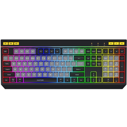 Attēls no Hator HTK401US Icefall Wired gaming keyboard ENG 