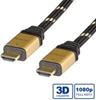 Picture of HDMI HS kabelis Gold ar tīklu, 4K, M/M, 2.0m, Roline