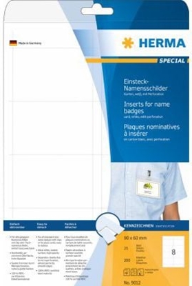 Изображение Herma Tablice do identyfikatorów 90x60 mm (9012)