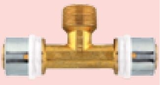 Picture of Herz Trójnik 20x21/220x2 z gwintem zewntrznym - P 7220 51