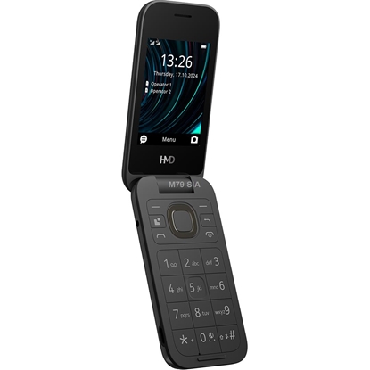 Изображение HMD 2660 Flip peruspuhelin  musta 6438409101150