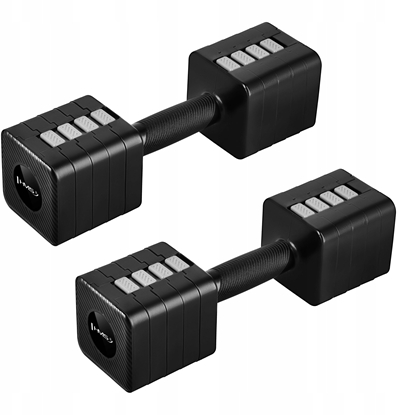 Изображение HMS HL02 HANTLE regulowane czarny 2 x 5 KG