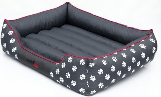 Изображение Hobbydog Legowisko Prestige - Szary w apki XXL