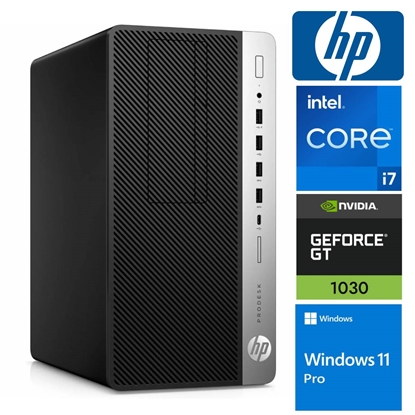 Picture of HP 600 G4 MT i7-8700 64GB 256SSD M.2 NVME GT1030 2GB WIN11Pro