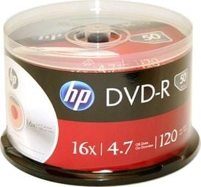 Attēls no HP DVD-R 4.7 GB 16x 50 sztuk (HP1650S-)