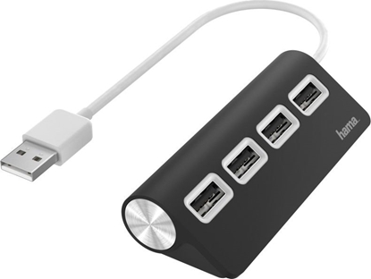Attēls no HUB USB Hama 4x USB-A 2.0 (002001190000)