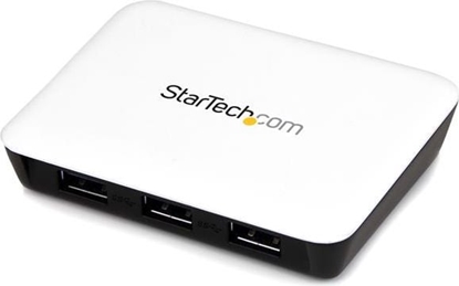 Attēls no HUB USB StarTech 1x RJ-45  + 3x USB-A 3.0 (ST3300U3S)
