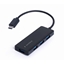 Attēls no Hubs Gembird 4-port USB-C 4xUSB 3.1 (Gen 1) Black