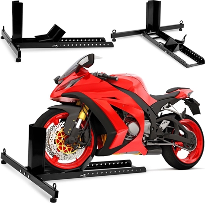 Attēls no Humberg Stojak motocyklowy na przednie koo MT3 czarny