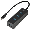 Picture of I/O HUB USB-C 4PORT CHARGING/0.4M HUE-S2C AXAGON