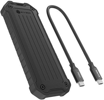 Изображение Icy Box Geh. IcyBox für NVMe M.2/SATA SSD 10Gbps USB3.2 GEN2 Type-C