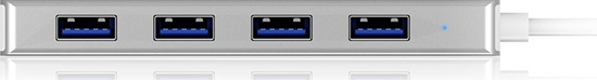 Picture of ICY BOX IB-HUB1425-C3 USB 3.2 Gen 1 (3.1 Gen 1) Type-C 5000 Mbit/s Silver
