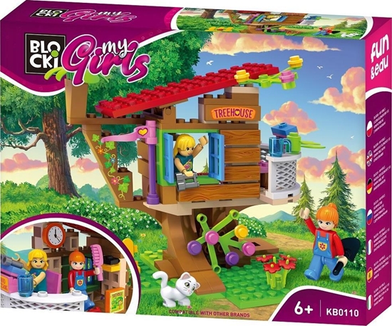 Picture of Icom Klocki Blocki MyGirls Domek Na Drzewie (KB0110)