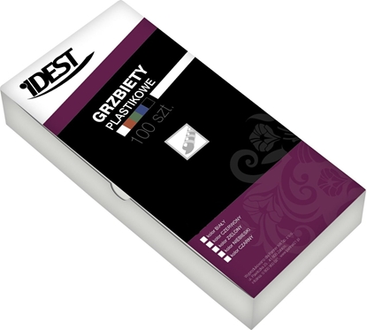 Picture of Idest Grzbiety plastikowe do bindowania 19mm niebieski 100szt. (BEGGP190BLX0100008)