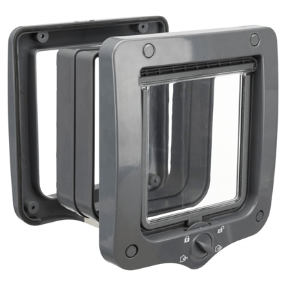Attēls no Ieliekamās durtiņas : Trixie 4:Way cat flap, 20 × 