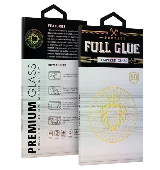 Изображение iLike Apple iPhone 17 Pro HARD Full Glue 5D Tempered Glass Black