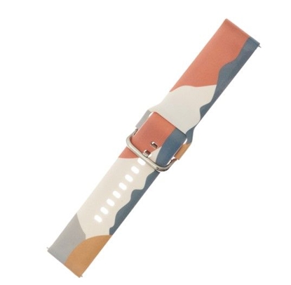 Attēls no iLike Strap Moro Band For Samsung Galaxy Watch 46mm Silicone Strap Watch Bracelet Pattern