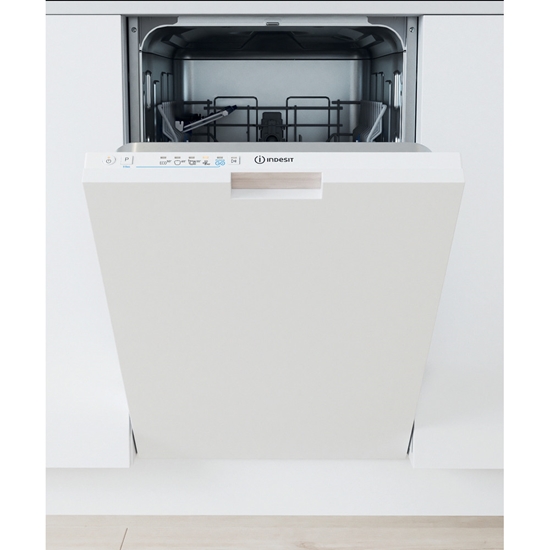 Picture of INDESIT Dishwasher | IN2ID10CS80 | Built-in | Width 44.8 cm | Number of place settings 10 | Number of programs 5 | Energy efficiency class D | White