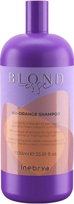 Attēls no Inebrya INEBRYA_Blondesse No-Orange Shampoo do wosów jasnobrzowych, farbowanych ub rozjanionych 1000ml