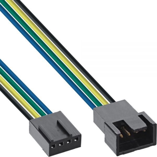 Изображение InLine 4-pin - 4-pin, 0.7m, Wielokolorowy (33328D)