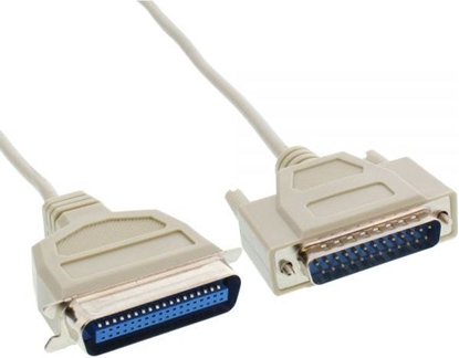 Picture of InLine DB-25 - Centronics 36-pin, 2m, Szary (11442)