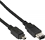 Attēls no InLine Firewire 6-pin - Firewire 4-pin, 1.8m, Czarny (34642)