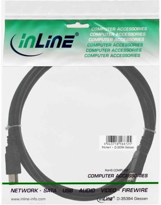 Picture of InLine Firewire 6-pin - Firewire 6-pin, 1.8m, Czarny (34002)