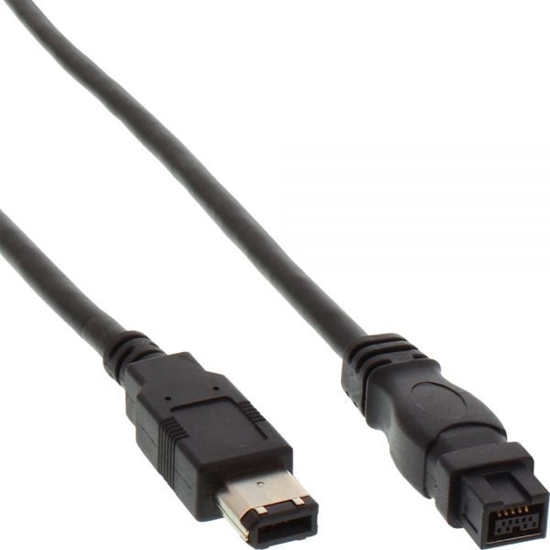 Picture of InLine Firewire 9-pin - Firewire 6-pin, 2m, Czarny (36902)