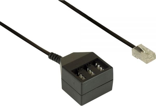 Picture of InLine Kabel adapter RJ45 mski do TAE NFN eski, 0.2m (69942)