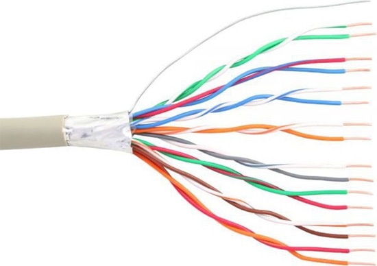 Picture of InLine Kabel Telefoniczny 16 y, 8x2x06mm, ekranowany, 25m (69978C)