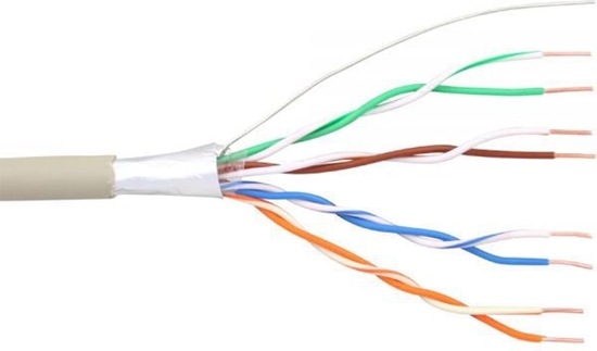 Picture of InLine Kabel Telefoniczny 8 y, 4x2x06mm, ekranowany, 25m (69987C)