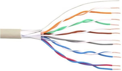 Picture of InLine Kabel Telefoniczny, 12 y, 6x2x0.6mm, ekranowany, 100m (69977A)