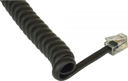 Picture of InLine Kabel telefoniczny, RJ10, 4P4C, czarny , 2m (18893)