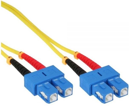 Picture of InLine Kabel wiatowodowy Duplex, SC/SC, 9/125µm, OS1, 15m (82925D)