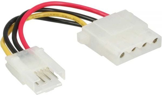 Изображение InLine Molex - 4-pin Floppy, 0.06m, Wielokolorowy (26622A)