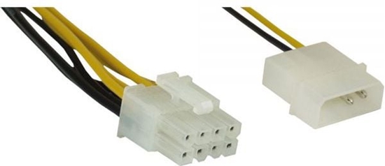 Picture of InLine Molex - ATX/EPS 8-pin, 0.3m, óty (26630)