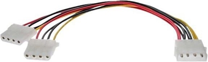 Picture of InLine Molex - Molex x2, 0.2m, Wielokolorowy (29659L)