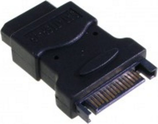 Picture of InLine Molex - SATA, Czarny (29677)
