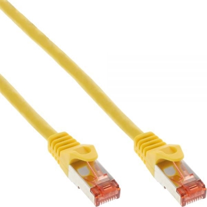 Picture of InLine Patchcord S/FTP, PiMF, Cat.6, 250MHz, PVC, CCA, óty 0.3m (76133Y)