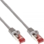 Attēls no InLine Patchcord S/FTP, PiMF, Cat.6, 250MHz, PVC, CCA, szary 1.5m (76112)