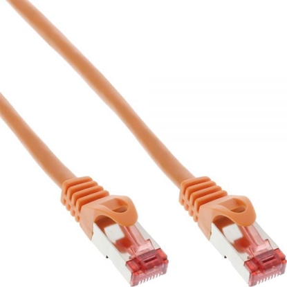 Picture of InLine Patchcord S/FTP, PiMF, Cat.6, PVC, pomaraczowy 25m (76425O)